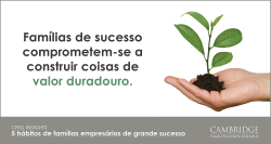 Cinco hábitos das famílias empresárias de grande sucesso