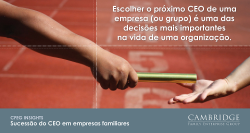 Sucessão do CEO em empresas familiares
